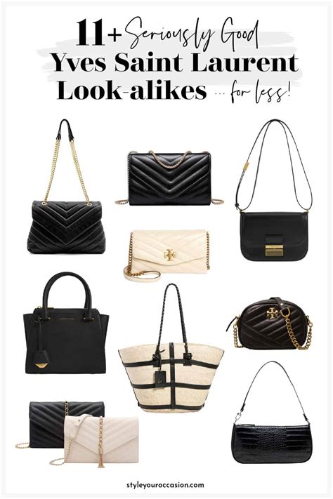 look alike ysl bag|ysl woven bag dupe.